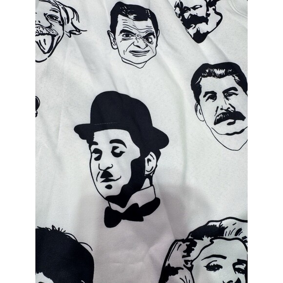 P.S.Q.F.S By.koobee Size  XXL Graphic‎ Vintage Stars  Button Down Shirt Men’s - Picture 11 of 12